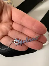 Sipuris, Collar personalizado con nombre, collares de acero inoxidable de Color acero para mujer, joyería personalizada para hombre, regalo de novia