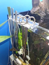 3-In-1 Tweezers Water-Plant-Tools-Kit Cleaning-Tool Scissor Storage-Holder Aquarium Curve