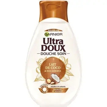 

GARNIER coconut shower Gel and macadamia ultra soft-250 ml
