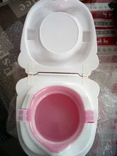 Bebé aseo portátil de viaje bebé orinal coche Squatty Baño Niño Pot Training niñas niño baño niños Asiento de baño de los niños la olla de
