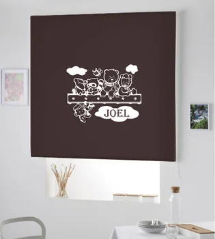 

Blind Iroa customizable Infant/patrol jungle! ROLLER BLINDS TRANSLUCENT! (CHOCOLATE 100X175)