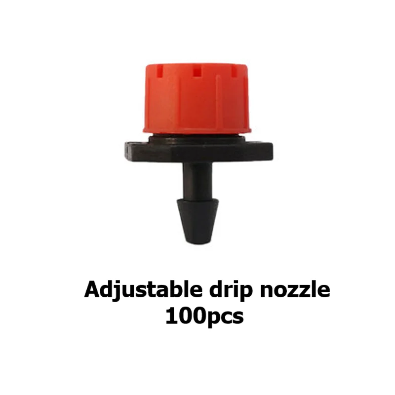 100pcsAdjustableDripNozzleMicroSprinklerGardenIrrigation