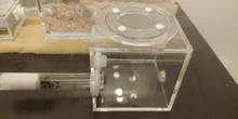 Granja de nido de hormigas de doble tubo, transparente, con 4 tipos de tubos, para jóvenes