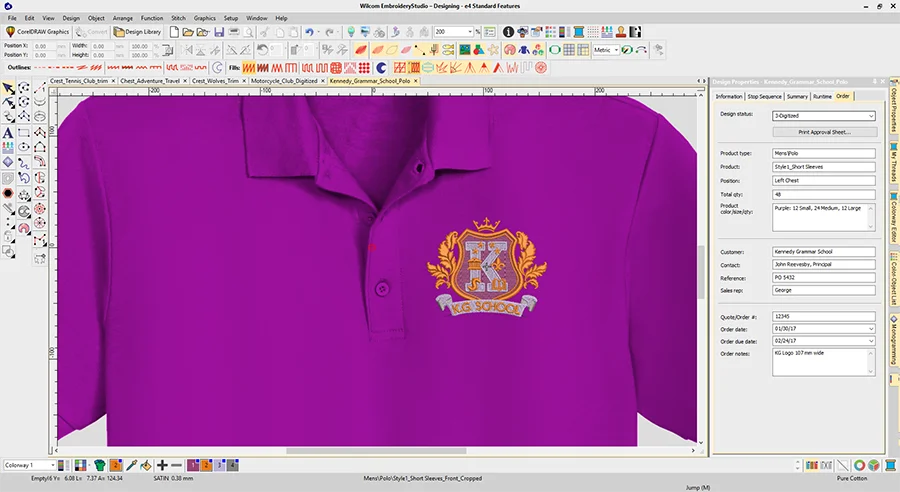 Вилком 4. Wilcom 4. Wilcom вышивка. Программа вилком для вышивальной машины. 2.