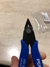 1 Uds azul de lado cizalla cortadora Clipper de cordón Alicates para alambre de joyería herramientas de alicates, herramientas y equipo