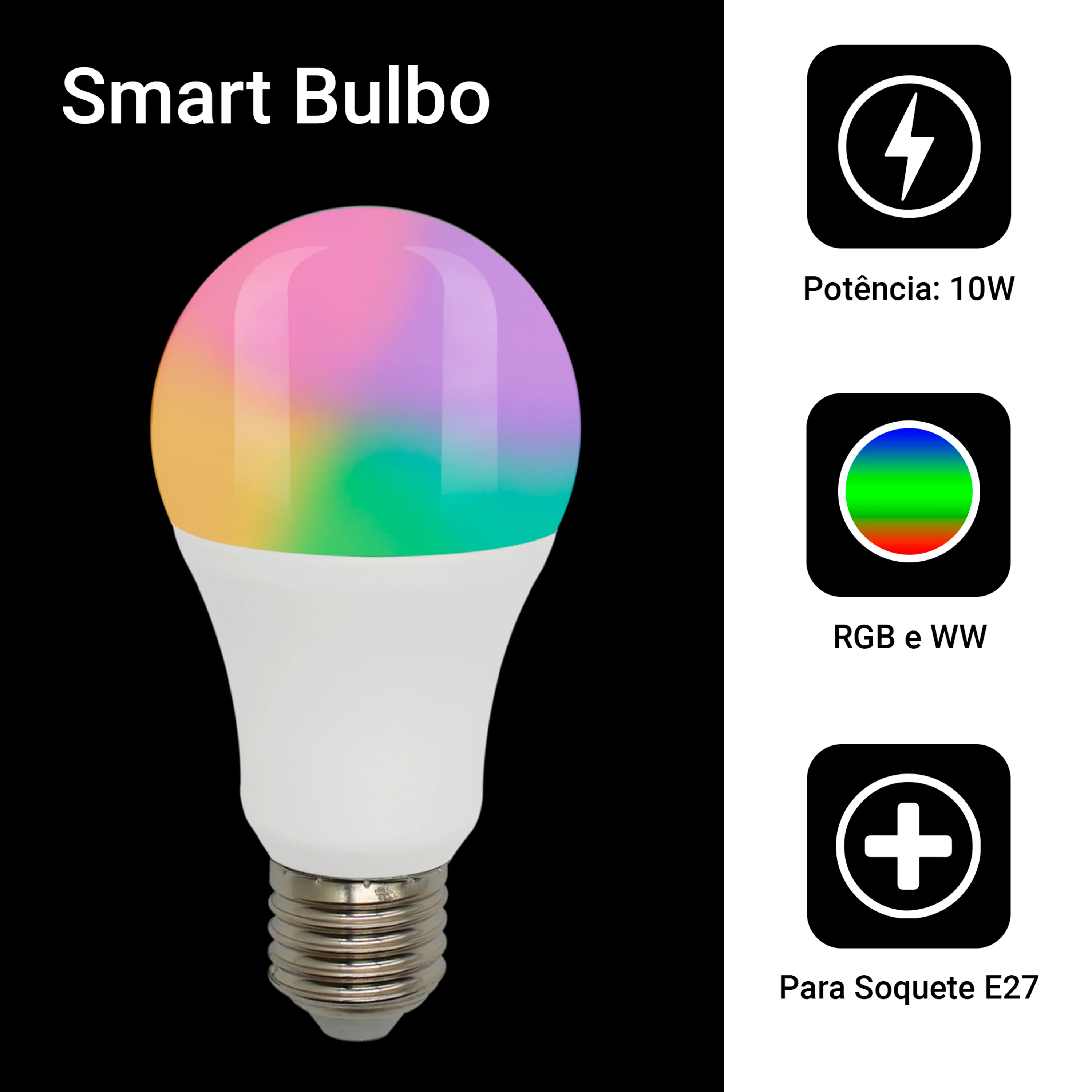 LAMPADINA INTELLIGENTE LED E27 RGB SMART COMPATIBILE ALEXA E