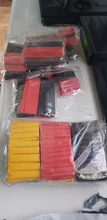 Juego de tubos de aislamiento de poliolefina, surtido de encogimiento de calor, Cable de tubo retráctil, 164 Uds./127 Uds., 2:1