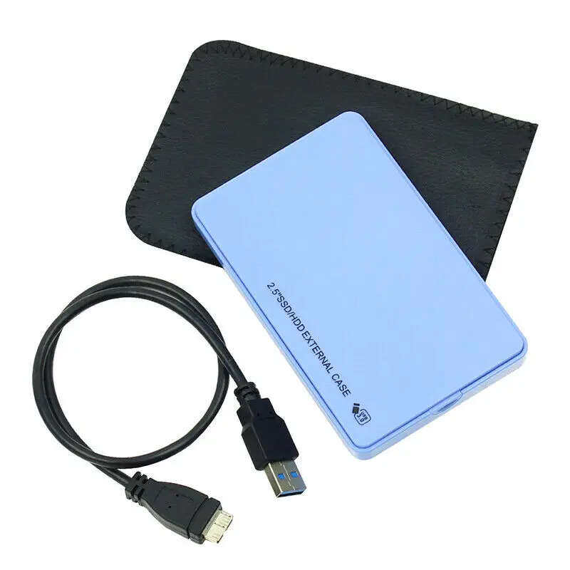 10 шт. коробка для переносного жесткого диска USB 2 5 дюйма последовательный порт