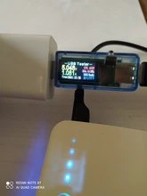 Probador USB U96, voltímetro Digital de CC, amperímetro, cargador tipo batería externa, indicador, medidor de corriente de voltaje, detector + carga + cocodrilo