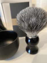 Shaving-Brush Razor Qshave-Man Pure-Badger Hair Safety Classic for Straight 100%Original