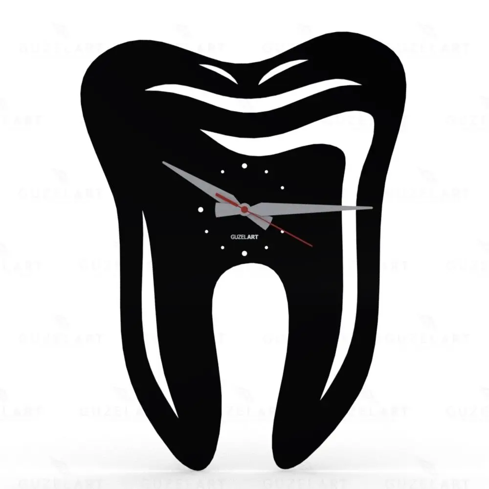 

GüzelArt Dental Themed Wall Clock is an ideal gift for Dental Clinics. Dentists and Dental Surgeon can buy watches as gifts.