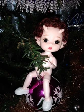 Jointed-Toy Makeup Ob11 Bjd-Doll Naked 16cm Baby Fashion Cute Horns 13-Movable Boy 