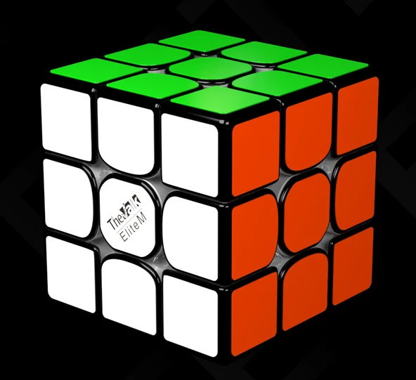 QiYi The Valk 3 EliteM 3x3 cube скоростной Магнитный куб Mofangge qiyi Valk3 Элитные конкурсные кубики WCA магические Кубики-пазлы на магните - Цвет: Black