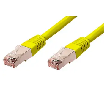 

Shielded lash F/Utp Category 5E 1M yellow Color computer networks Equip