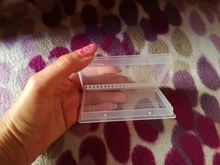 Caja de almacenamiento de plástico con 20 ranuras para broca de uñas, contenedor de cortadores para manicura, accesorios para uñas, herramienta artística