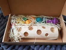 Bloques de arcoíris de madera Montessori para bebé, juego de recolección de setas, juguetes educativos de madera para bebé, ensamblaje a juego con forma de desarrollo