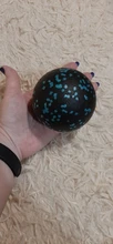 Lacrosse-pelota de masaje de cacahuete, bola ligera de alta densidad para Fitness, pelota de Yoga y masajes, alivia el dolor