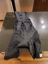 RION elástico interfaz®Pantalones cortos con pechera para Ciclismo para Hombre, medias acolchadas para bicicleta de montaña o carretera