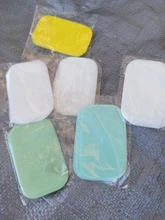 Jabón de viaje al aire libre, 300 Uds. De papel de lavado de manos, baño, limpieza, hojas de rebanada perfumadas, caja desechable, jabón portátil Mini de papel