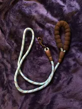 Correa reflectante grande de 1,5 M para perros, cuerda de nailon, resistente, para entrenamiento de escalada de montaña, accesorios para perros grandes