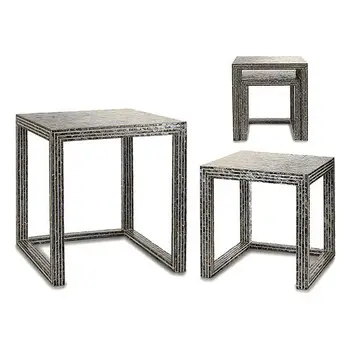 

Side Table Grey Faded effect (42 x 61,5 x 61 cm) (2 pcs)