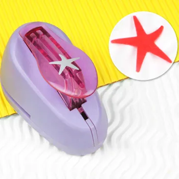 

Free shipping Sea Star Hole Puncher Scrapbooking Starfish Shaped Paper Cutter Scrapbook Embossing Machine Decorative Craft Punch