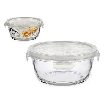 

Lunch box Vivalto Crystal (15 x 7 x 15 cm)