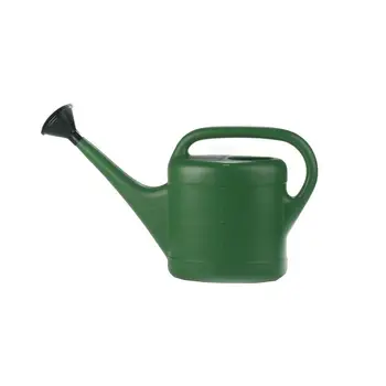 

5 litre Spring watering can in green with shower-shaped diffuser