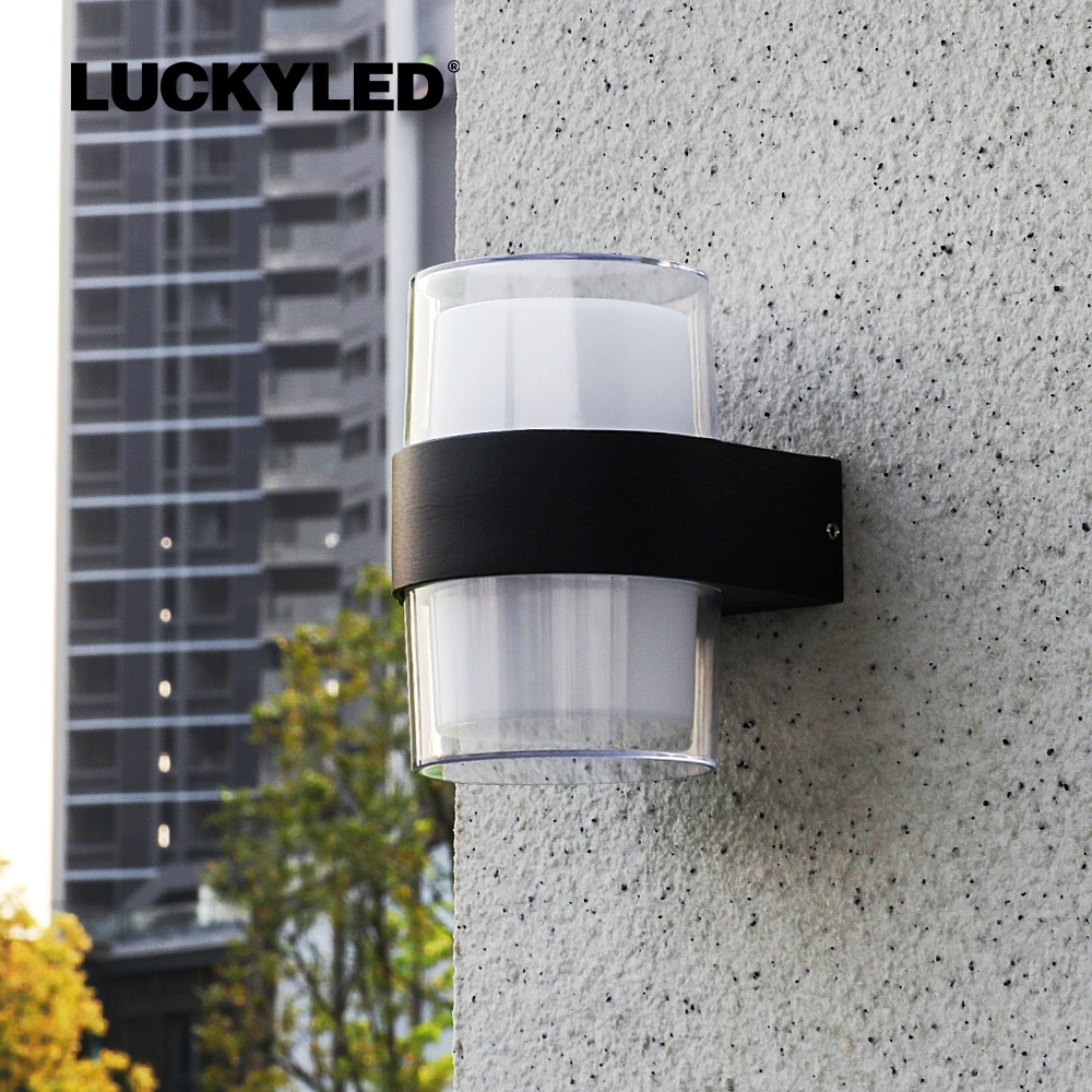 Wall Light Outdoor Porch Light Modern Outdoor Led Wall Light Waterproof IP65 220v 110v 5w 10w for Balcony Porch Lighting