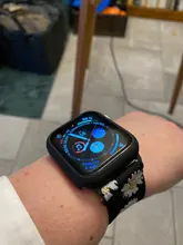 Correa trenzada de nailon elástico para Apple Watch, correa de nailon elástico para Apple Watch de 44mm, 40mm, 42mm y 38mm + funda de PC iWatch series 6 5 4 3 se