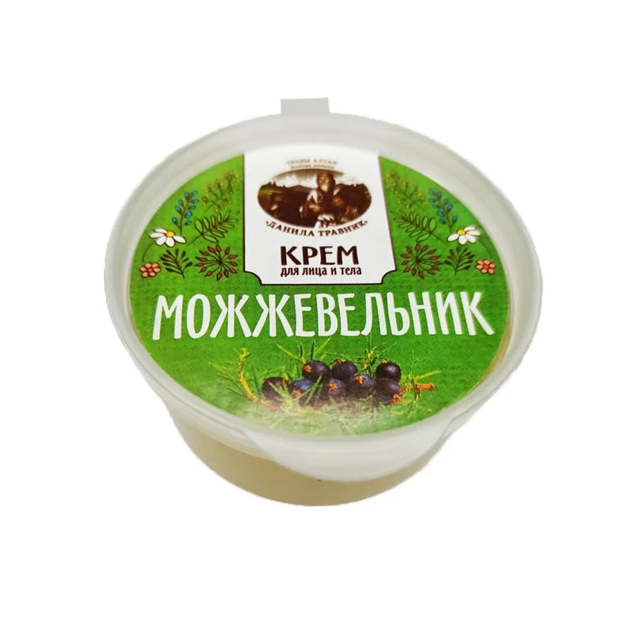 Cream juniper for the face-a good antiseptic from acne and rashes on skin quickly restore refresh after tanning 50g. |