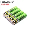 Hot LiitoKala USB 3.7V New Original NCR18650B 3.7 v 3400ma Li-ion USB Rechargeable Battery With LED Indicator Light DC-Charging ► Photo 3/6