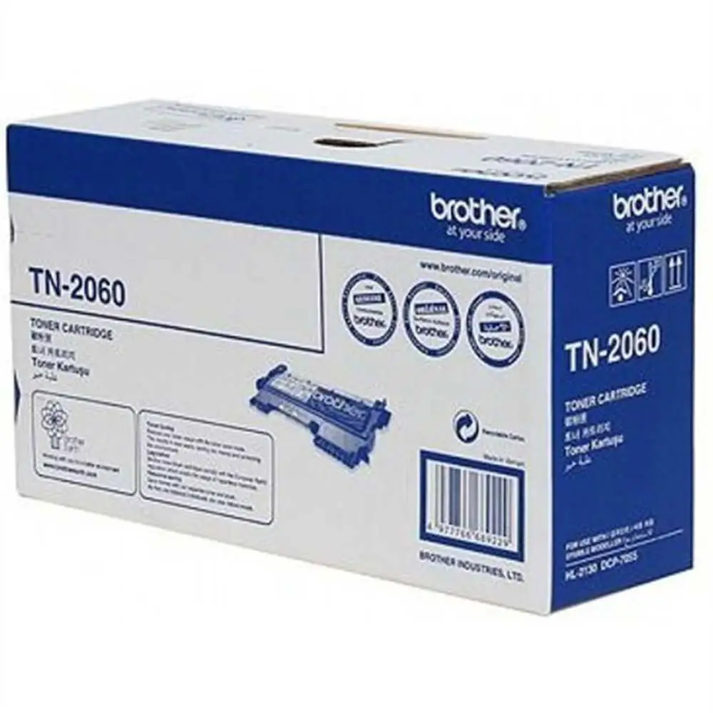 Van jeg er enig Lækker Brother TN-2060 Original Toner cartridge 700 Pages Yield HL-2130 DCP-7055  Compatible High Quality Outputs
