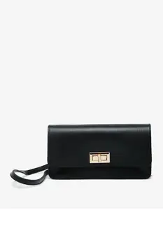 

Koton Women Black Leather Look Shoulder Bag 0 YAK30017OA