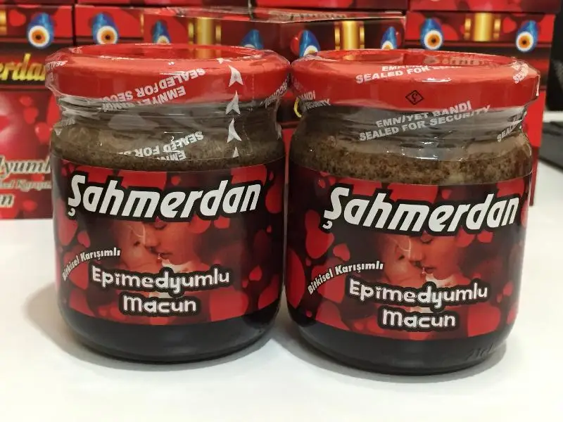 Sahimerdan-Sahmerdan Epimedium паста роговой козы сорняки, женьшень травяной афродизиак 240 г
