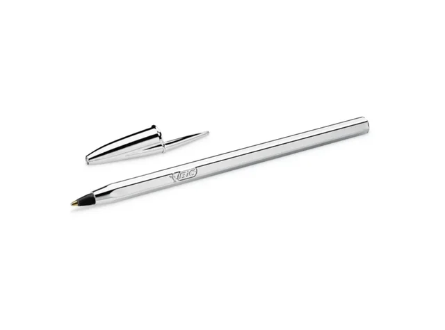 Bic®crystal®1 Mm Medium Ball Point Pen, Gold Body, Black Ink 1 Pen Bic Ball  Point Pen®crystal®it Features A Hexagonal Body That Provides You With A  Comfortable Grip While E - Ballpoint Pens 