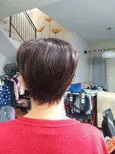 Tinashe belleza Bob corto peluca con flequillo corte Pixie brasileño pelucas de cabello humano Remy máquina barato rojo marrón pelucas para mujeres