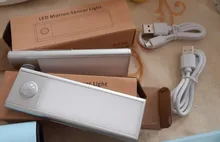 Cupboard Light Wardrobe Closet-Night-Light Wall-Lamp Motion-Sensor LED Under-Cabinet