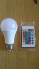 Changing-Bulb Led-Lamp Light Dimmable Smart-Control-Lamp E27 Colorful Home 10W 5W RGBW