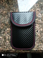 Bolsa de bloqueo de señal de llave de coche, bolso de Faraday, Fob, RFID