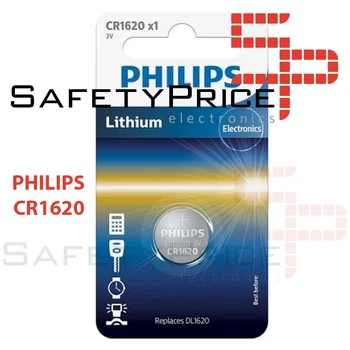 

5x PHILIPS button battery original lithium battery CR1620 3V