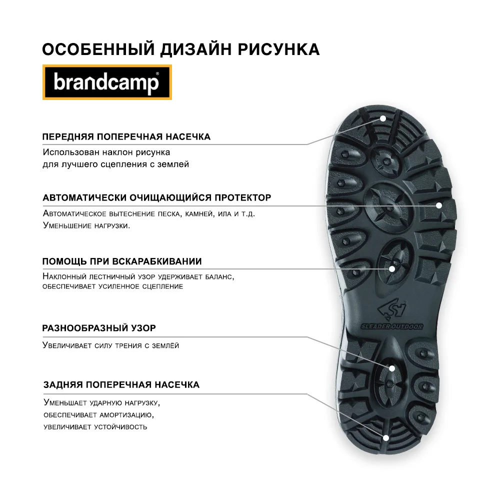 Ботинки Brandcamp черные