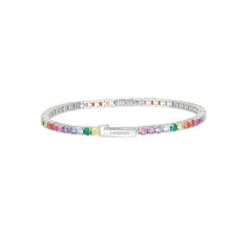 

Mabina Tennis Bracelet multicolor women 533352-M