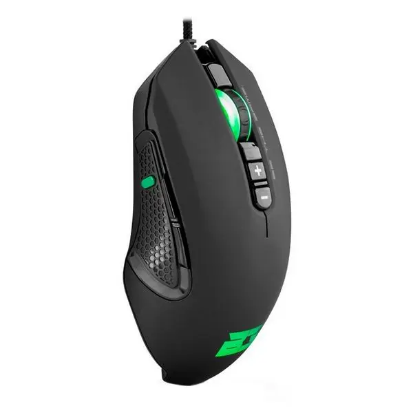 Светодиодный игровой мышь BG BGHUNTER 3200 точек/дюйм черный