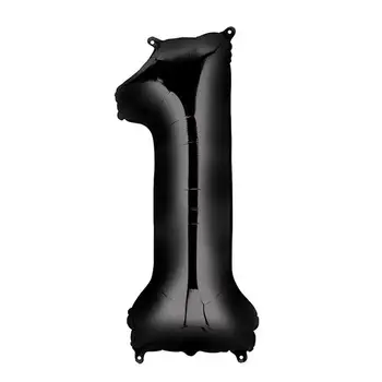 

Giant balloon 100cm number 1