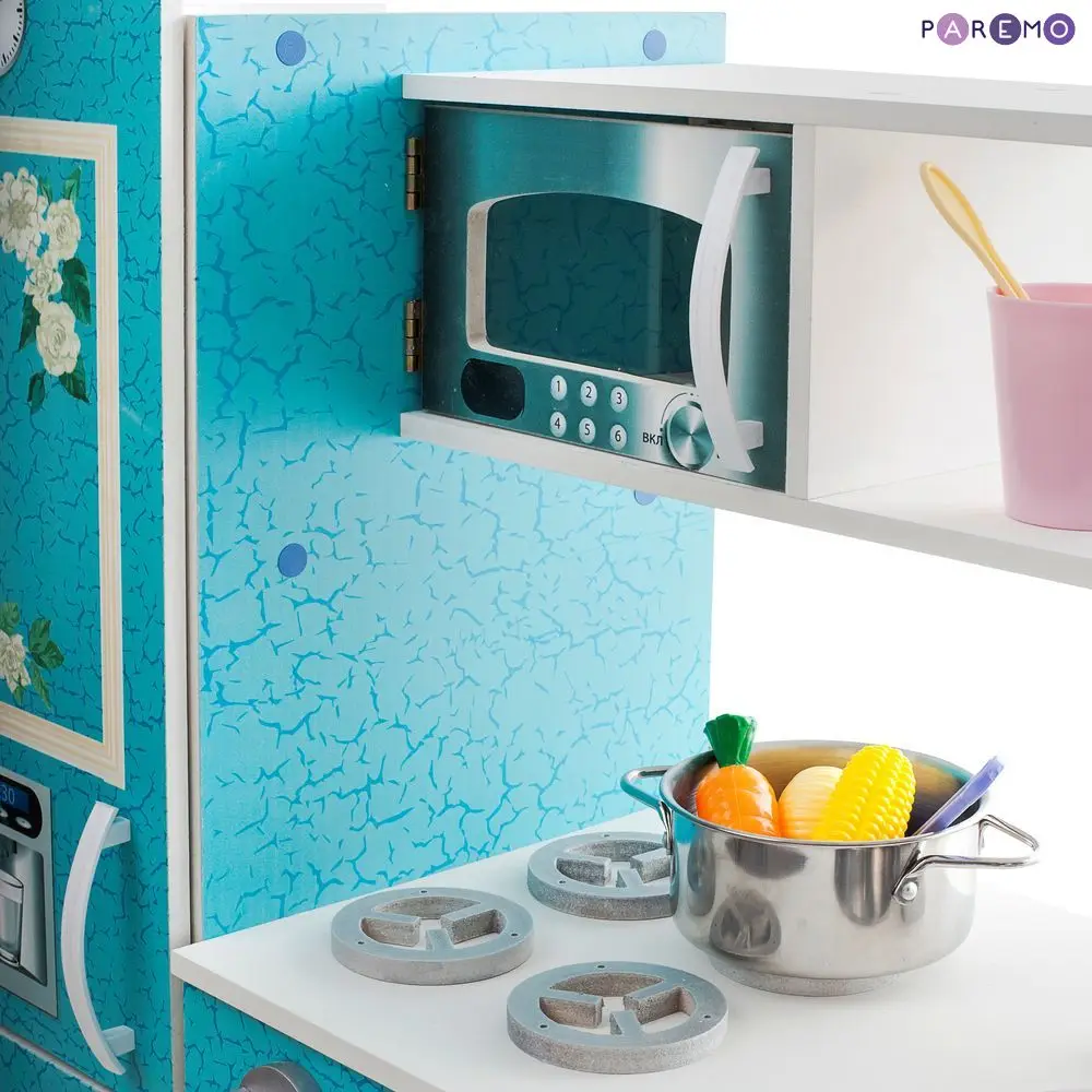Игрушечная кухня "Кузина Беатриче", игрушечная кухня игрушки для девочек, подарки детям, развивалка