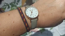 Reloj de pulsera con correa de cuero para mujer, nuevo accesorio informal a la moda, sencillo, caja de Reloj de cuarzo, 2020