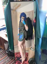 MSIWIGS-Peluca de pelo corto ondulado para mujer, pelo sintético Bob, púrpura, rojo, verde, marrón, azul y negro con explosión para niña