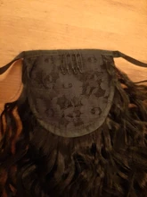 DIFEI-coleta de pelo rizado largo para mujer, coleta sintética con cordón de fibra de alta temperatura, 9 colores