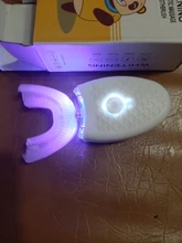 Cepillo de dientes eléctrico sónico, 360 grados, en forma de U, 4 modos, carga por USB,